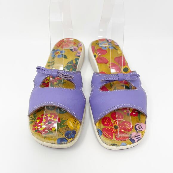 Umi Multicolor Floral Print Comfort Slip On Sandal - Picture 2 of 7